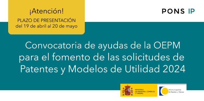 Convocatoria de ayudas de la OEPM para el fomento de las solicitudes de ...